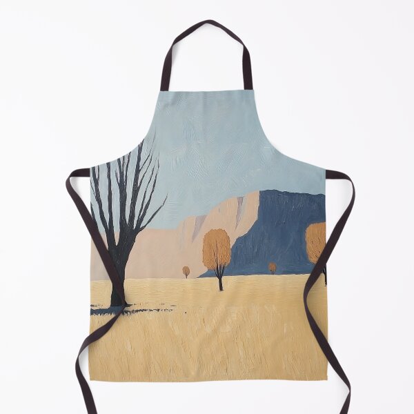 Item preview, Chad landscape | Post-impressionist painting style designed and sold by ComicsFactory.
