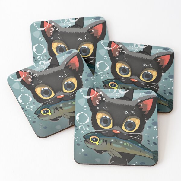 Item preview, Flow Movie Inspired Cat Illustration | @torum.11 designed and sold by Torum.
