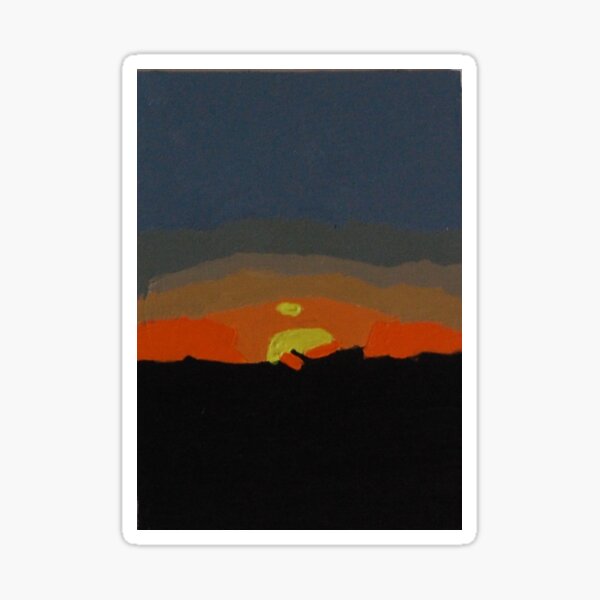 A Sunrise Sticker