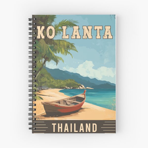 Item preview, Explore Tropical Paradise of Ko Lanta in Thailand - Travel Art designed and sold by turtlestart.