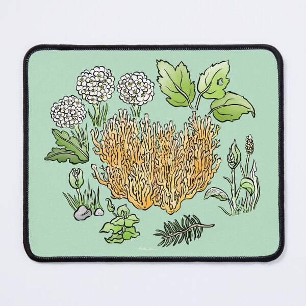 Item preview, Coral mushroom designed and sold by doodletokki.