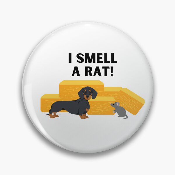 Item preview, Dachshund I Smell A Rat Barn Hunt designed and sold by Mop Dog Designs.