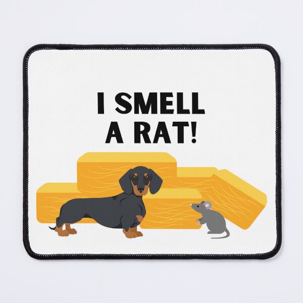 Item preview, Dachshund I Smell A Rat Barn Hunt designed and sold by Mop Dog Designs.