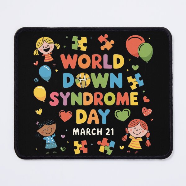 Item preview, World Down Syndrome Day 3 / 21 - Awareness Support Men Women Kids designed and sold by VibeTwist.