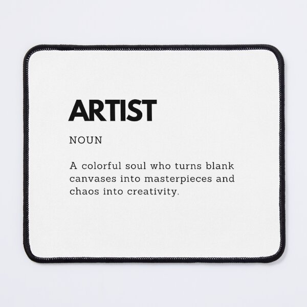 Item preview, Funny Artist Definition – The Creative Mind Explained designed and sold by PakoArtStudio.