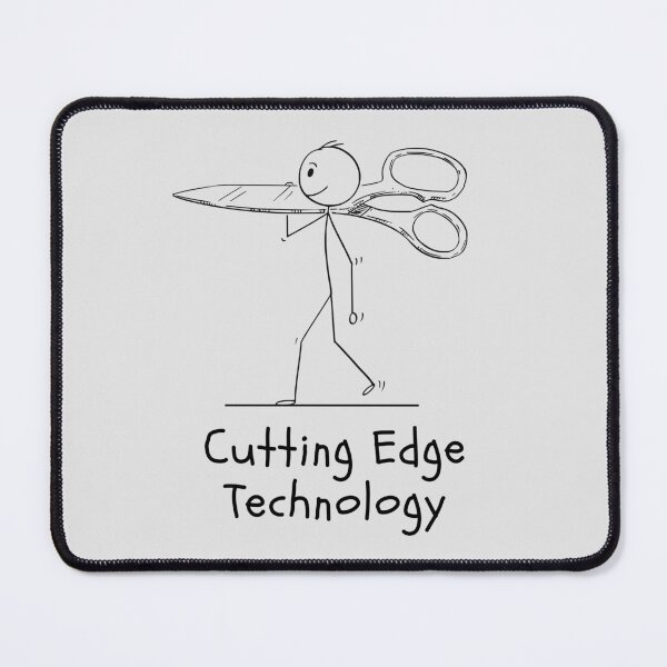 Item preview, Funny Cutting-Edge Technology Cartoon. designed and sold by MPC-Mince-Pies.