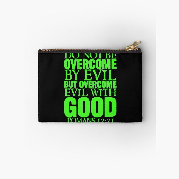 Item preview, Romans 12:21 Overcome Evil With Good designed and sold by plushism.