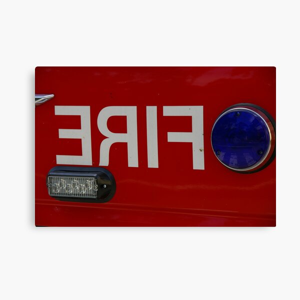 Red Zone Canvas Print