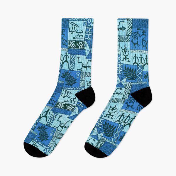 Item preview, Hawaiian Petroglyph Icons in Tapa Cloth Style designed and sold by J Marielle Designs.