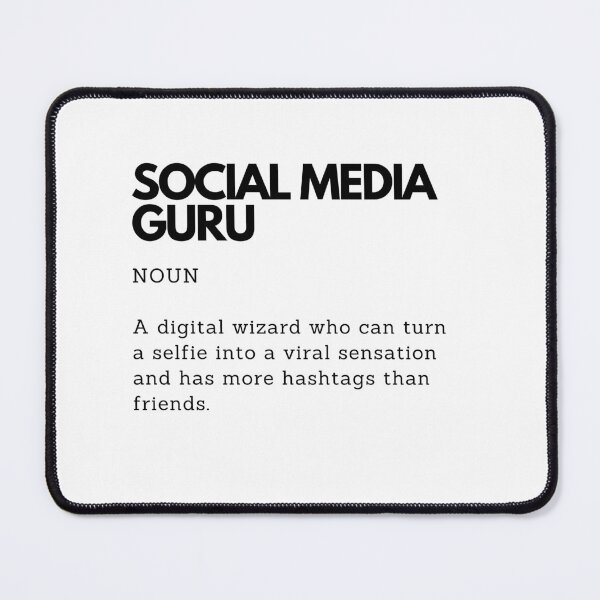 Item preview, Funny Social Media Guru Definition – Digital Expert Humor designed and sold by PakoArtStudio.