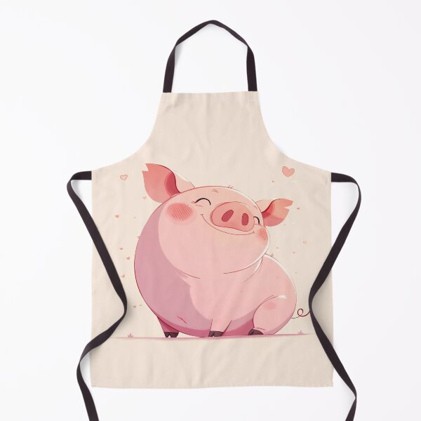 Item preview, Drawing of a funny pig laughing designed and sold by Redboof.