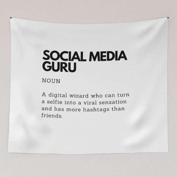Item preview, Funny Social Media Guru Definition – Digital Expert Humor designed and sold by PakoArtStudio.
