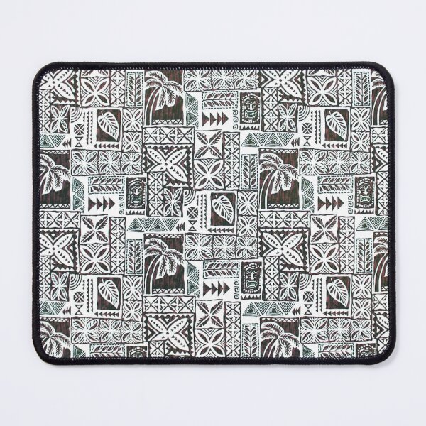 Item preview, Hawaiian Petroglyphs: Kona Coffee Tapa Cloth designed and sold by J Marielle Designs.