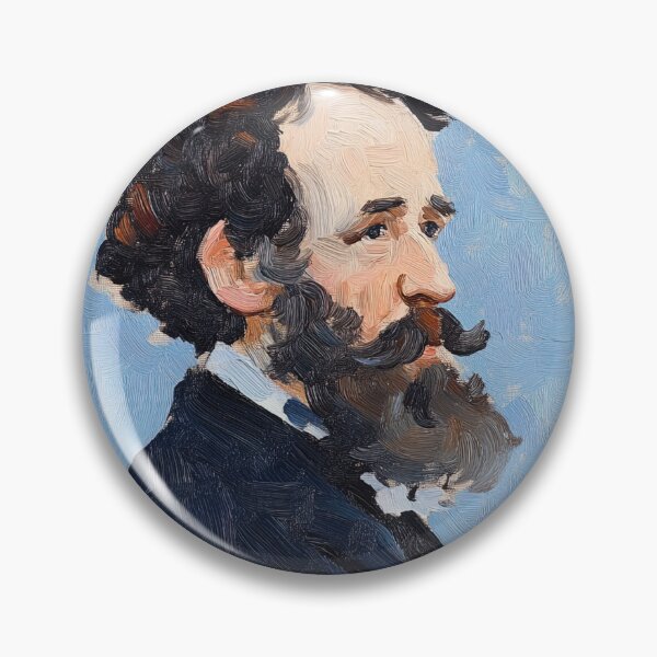 Artikelvorschau, Charles Dickens | Postimpressionistischer Malstil entworfen und verkauft von ComicsFactory.