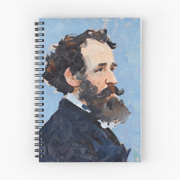 Item preview, Charles Dickens | Post-impressionist painting style designed and sold by ComicsFactory.