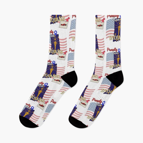 Item preview, Proudly from Indiana - USA state design designed and sold by PHRASEandSTYLE.