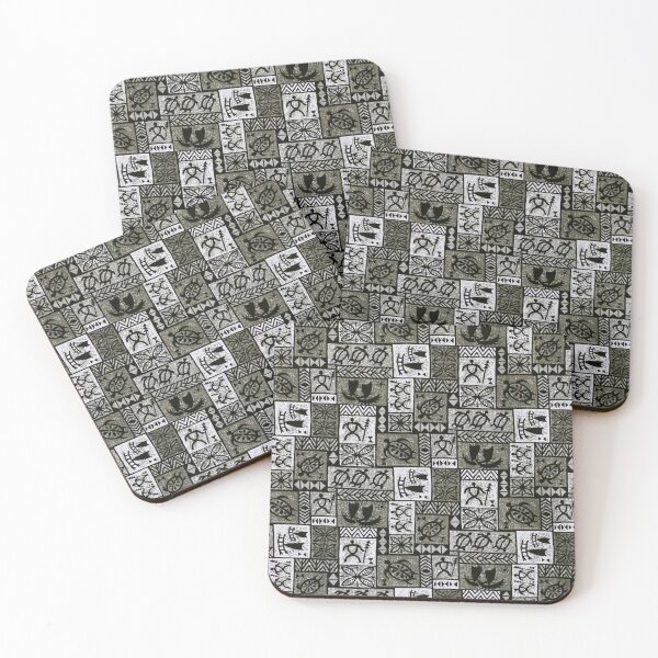 Item preview, Lava Tone: Hawaiian Petroglyph Tapa  designed and sold by J Marielle Designs.