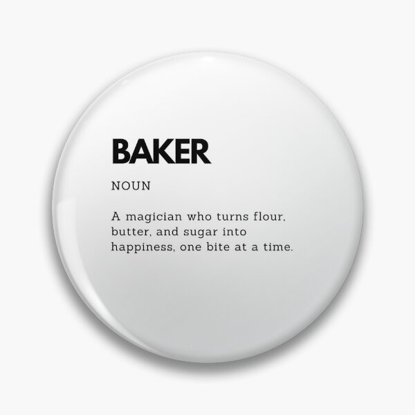 Item preview, Funny Baker Definition – Flour-Powered Kitchen Magician designed and sold by PakoArtStudio.