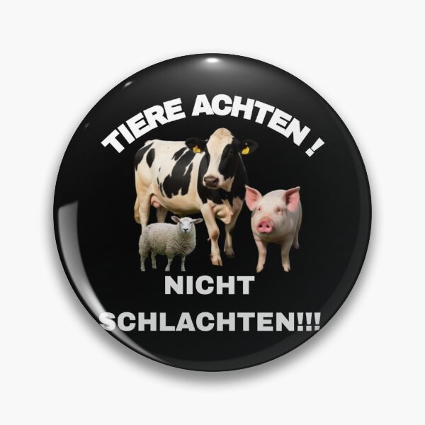 Artikelvorschau, Tiere achten nicht schlachten entworfen und verkauft von VEGANIMAL Shop.
