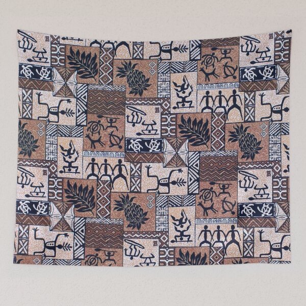 Item preview, Hawaiian Tapa: Iconic Petroglyphs designed and sold by J Marielle Designs.