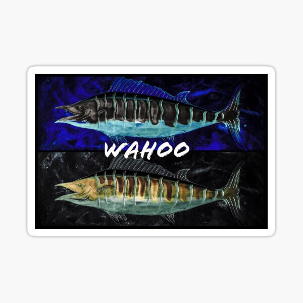 Vista previa del artículo con la obra «Salty Wahoo», diseñado y vendido por barryknauff.