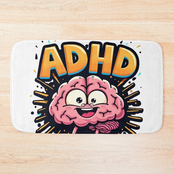 Item preview, ADHD Is My Superpower Funny Brain Humor designed and sold by Quirky Shirts.