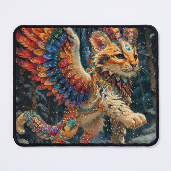 Item preview, Winged Cat designed and sold by Dawn van Doorn.