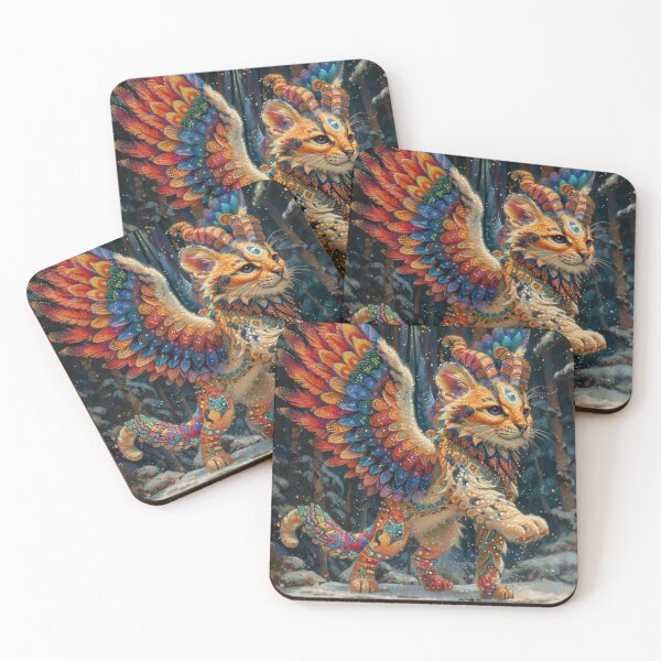 Item preview, Winged Cat designed and sold by Dawn van Doorn.