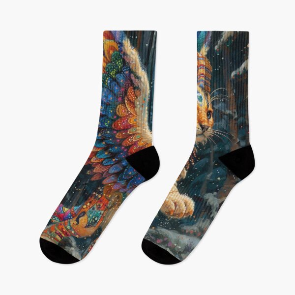 Item preview, Winged Cat designed and sold by Dawn van Doorn.