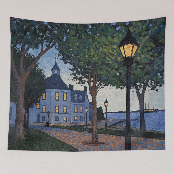 Item preview, Charlottetown | Post-impressionist painting style designed and sold by ComicsFactory.