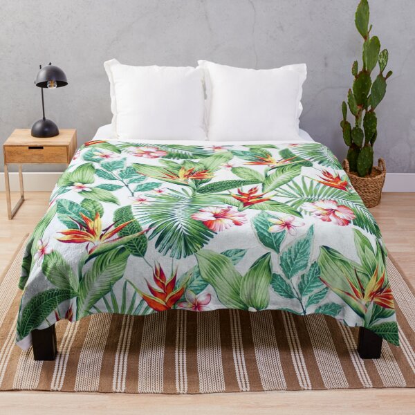 Item preview, Retro Hawaiian Aloha Print: Traditional Hibiscus designed and sold by J Marielle Designs.