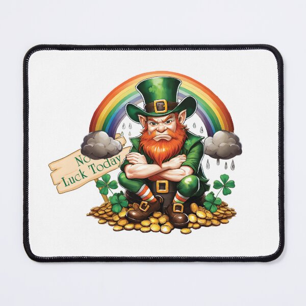 Item preview, Luck of the Grump: St. Patty’s Day Irish Funny Humor Shenanigans Funny Holiday T Shirt designed and sold by Apotheosis by Irie Meraki.