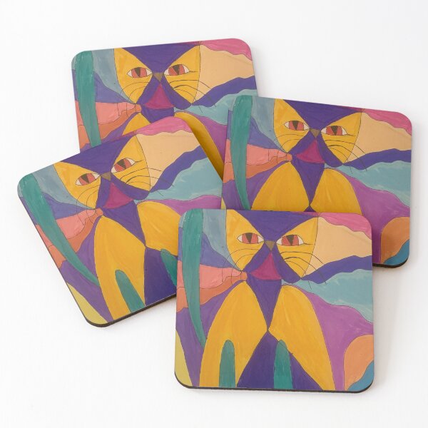 Item preview, Fantastic colorful cat designed and sold by kolozse.