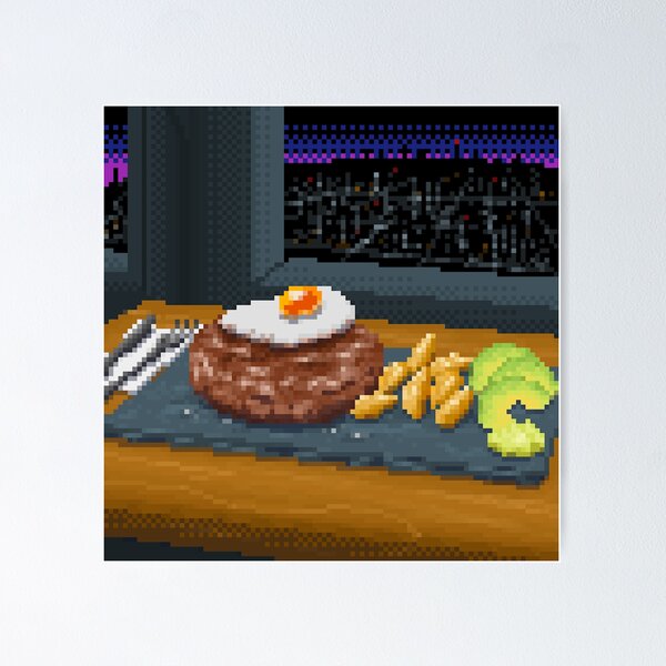 Vista previa del artículo con la obra «Cena en las alturas.», diseñado y vendido por HugoSArtist.