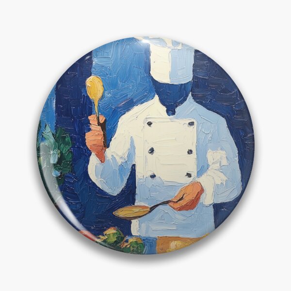 Item preview, Chef | Post-impressionist painting style designed and sold by ComicsFactory.