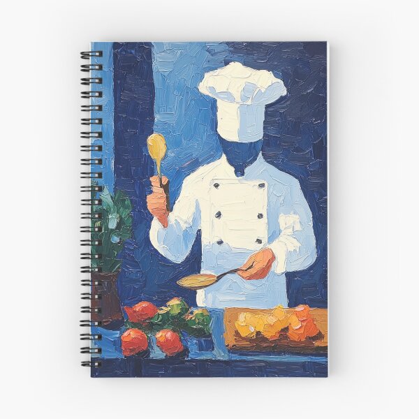 Item preview, Chef | Post-impressionist painting style designed and sold by ComicsFactory.