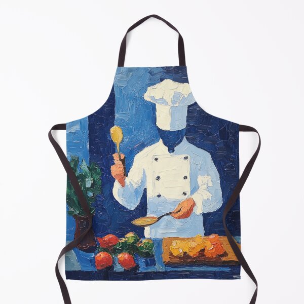 Item preview, Chef | Post-impressionist painting style designed and sold by ComicsFactory.