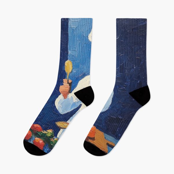 Item preview, Chef | Post-impressionist painting style designed and sold by ComicsFactory.