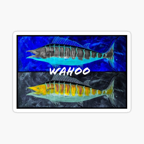 Vista previa del artículo con la obra «Wahoo salado», diseñado y vendido por barryknauff.