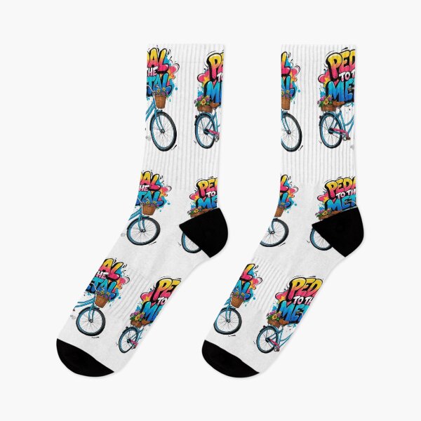 Item preview, Vibrant Cartoon Bicycle Art Print - Floral Basket & Whimsical Design - Cheerful Wall Decor for Nature Lovers, Cyclists & Spring-Inspired Spaces designed and sold by WeirdlyWorn.