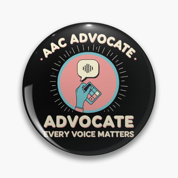 Item preview, AAC Advocate Every Voice Matters designed and sold by postprocess.
