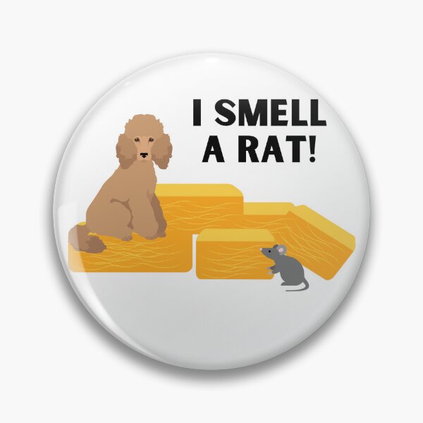 Item preview, Apricot Poodle I Smell A Rat Barn Hunt designed and sold by Mop Dog Designs.