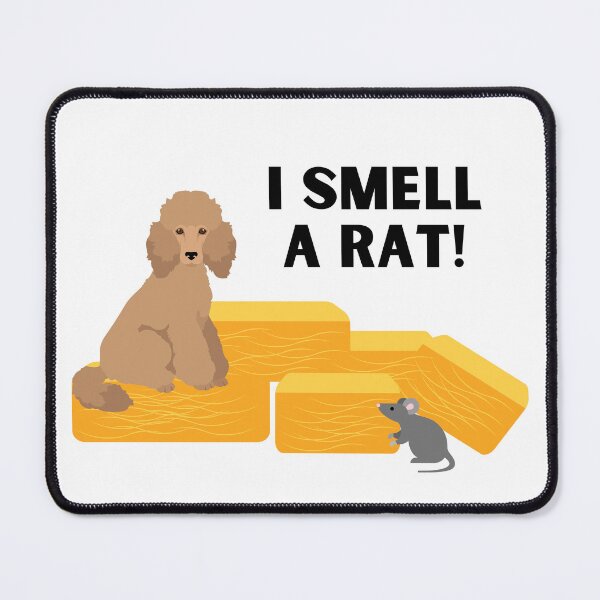 Item preview, Apricot Poodle I Smell A Rat Barn Hunt designed and sold by Mop Dog Designs.