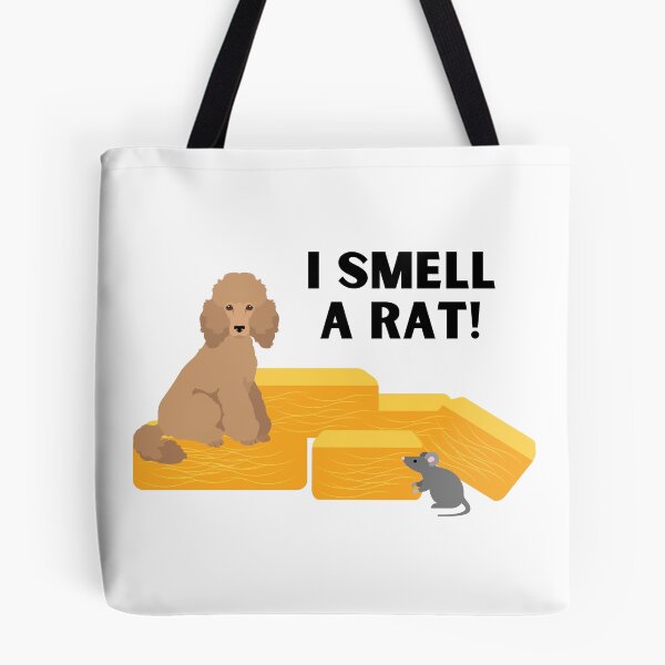 Item preview, Apricot Poodle I Smell A Rat Barn Hunt designed and sold by Mop Dog Designs.