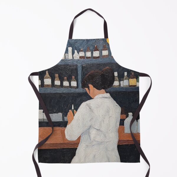 Item preview, Chemist | Post-impressionist painting style designed and sold by ComicsFactory.