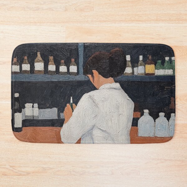 Item preview, Chemist | Post-impressionist painting style designed and sold by ComicsFactory.