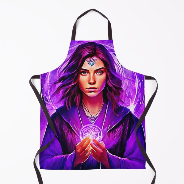 Item preview, Mystic Sorceress with Glowing Aura designed and sold by Health And Fitness Posts e-Store.