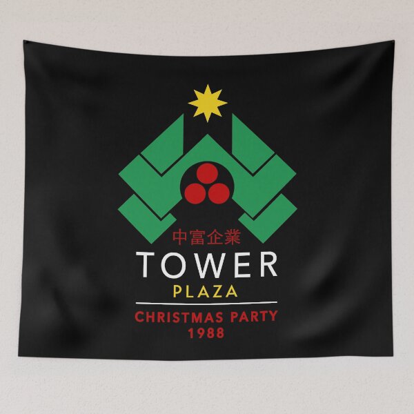 Item preview, Nakatomi Tower Plaza Christmas Party designed and sold by Candywrap Studio.