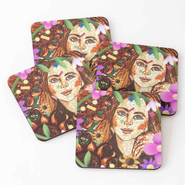 Item preview, Freckles and Flowers designed and sold by ROSENDE ART HOUSE.