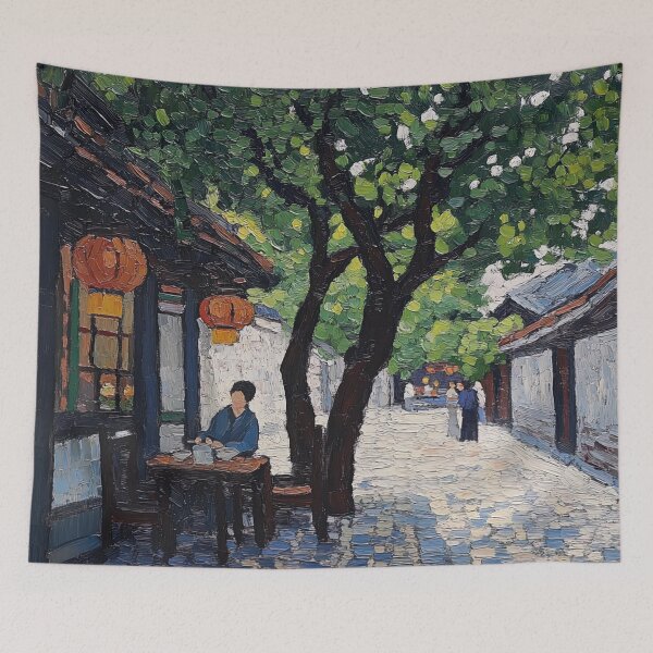 Item preview, Chengdu | Post-impressionist painting style designed and sold by ComicsFactory.